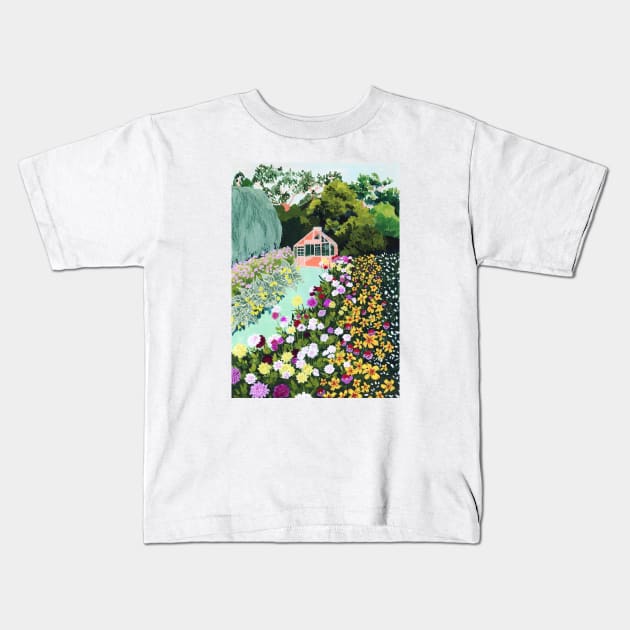 In Bloom Kids T-Shirt by Sarah Gesek Studio